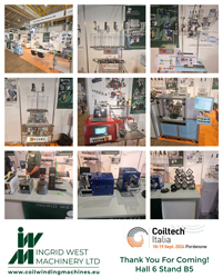 IWM at the COILTECH coil winding show