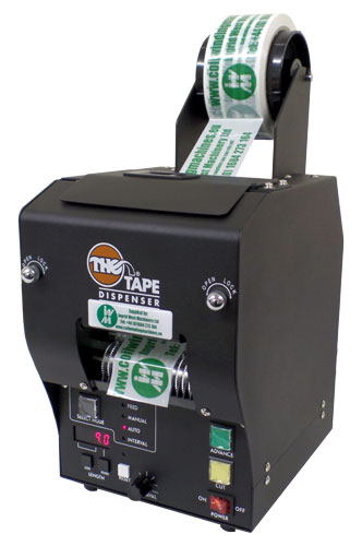 3/4 to 6 Tape Width Heavy Duty Programmable Automatic Definite Length Tape  Dispenser